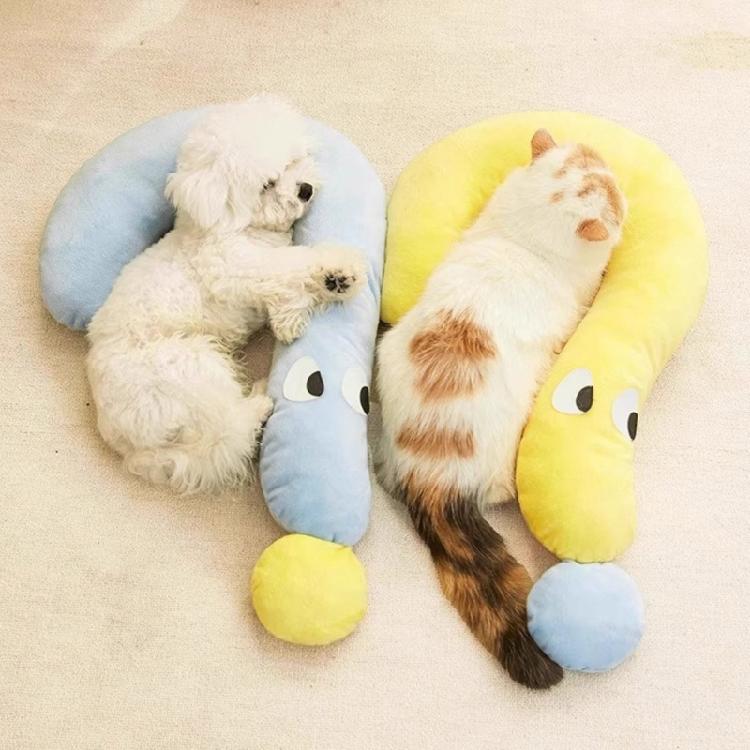 Dog Universals Pillows Dog Cats Headrest Sleeps Pillows Plush Pet Calmed Toy for Home and Travel