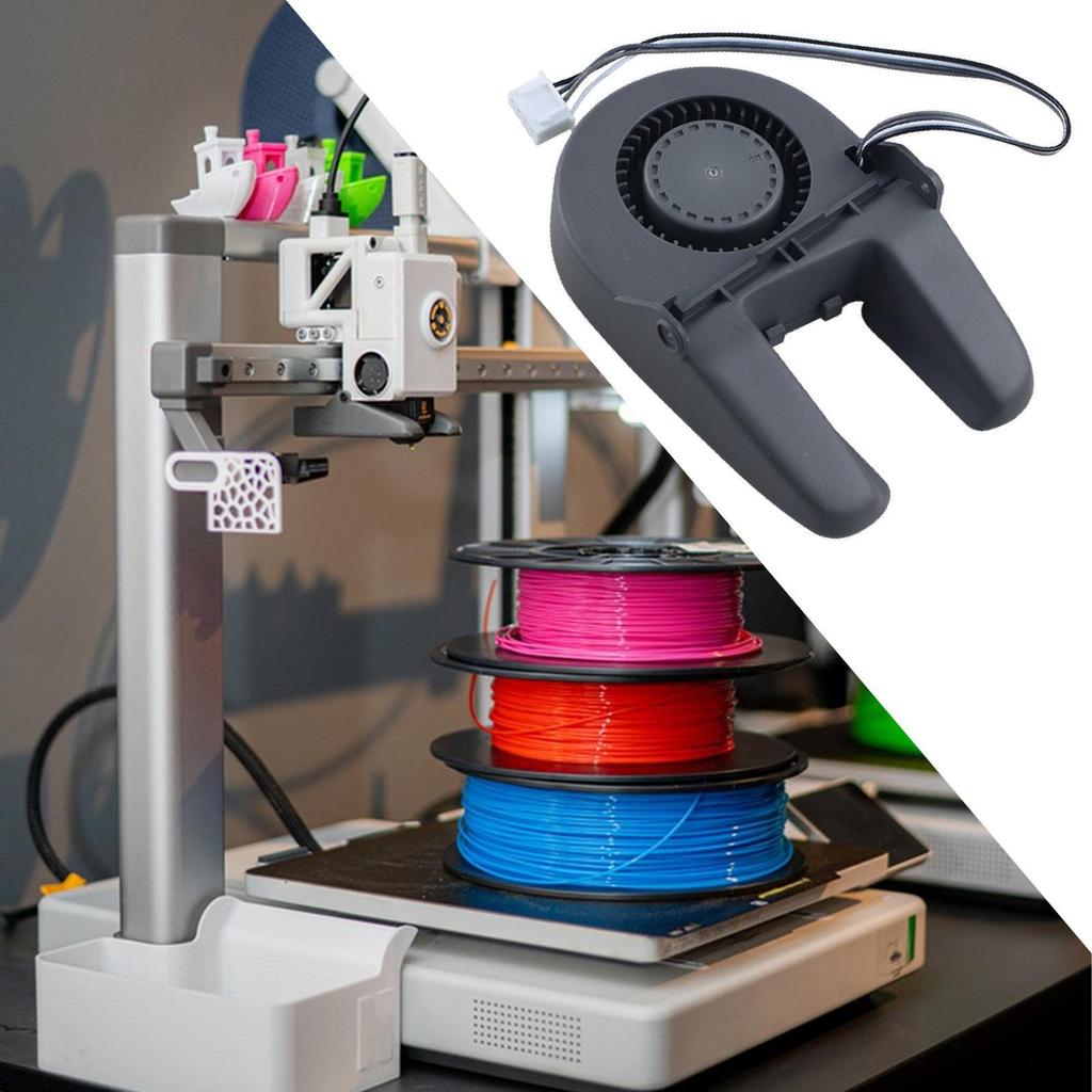 Blower Fan Replacement 3D Printer Parts Quiet Performance Efficient Cooling System Heavy Duty