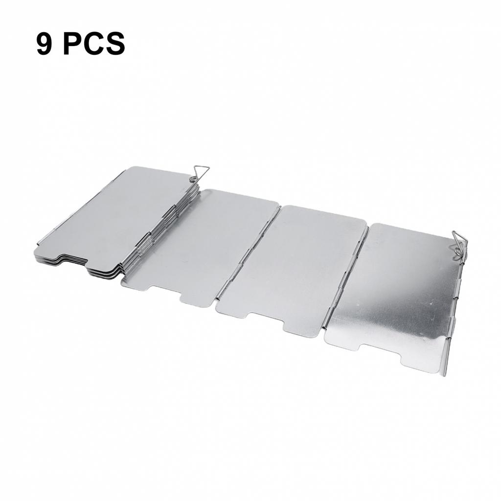 Camping Cooking Stove Windscreen Carry Bag Folding Windshield Portable