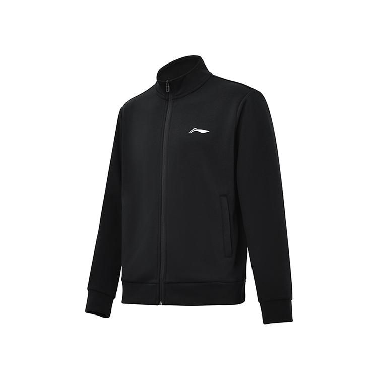 Li Ning Sweatshirts Unisex Stand Collar Moderate Regular AWDUA23-1
