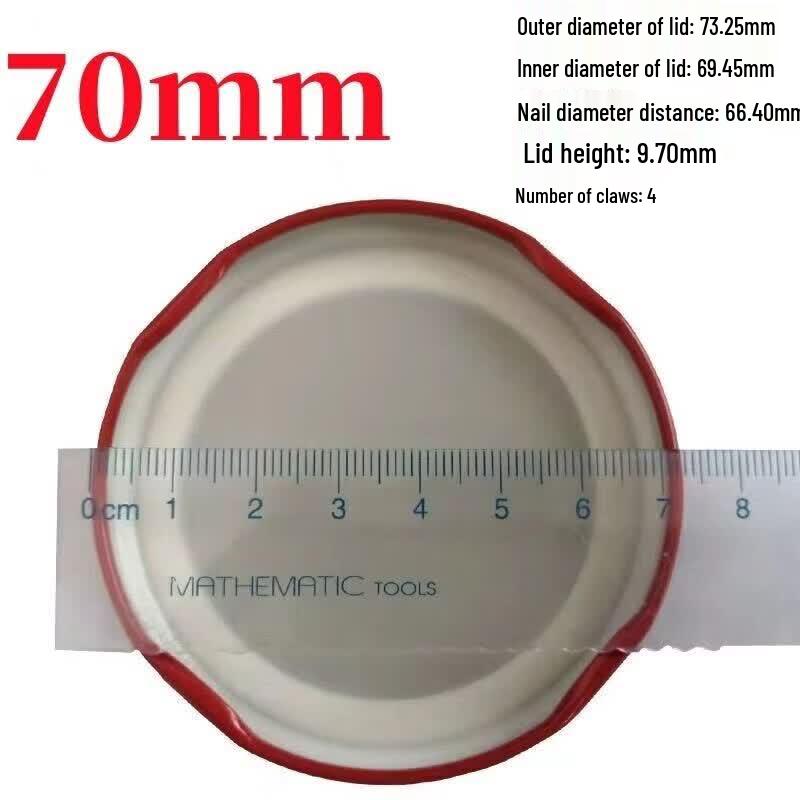 High-Temperature Resistant Glass Canning Jar