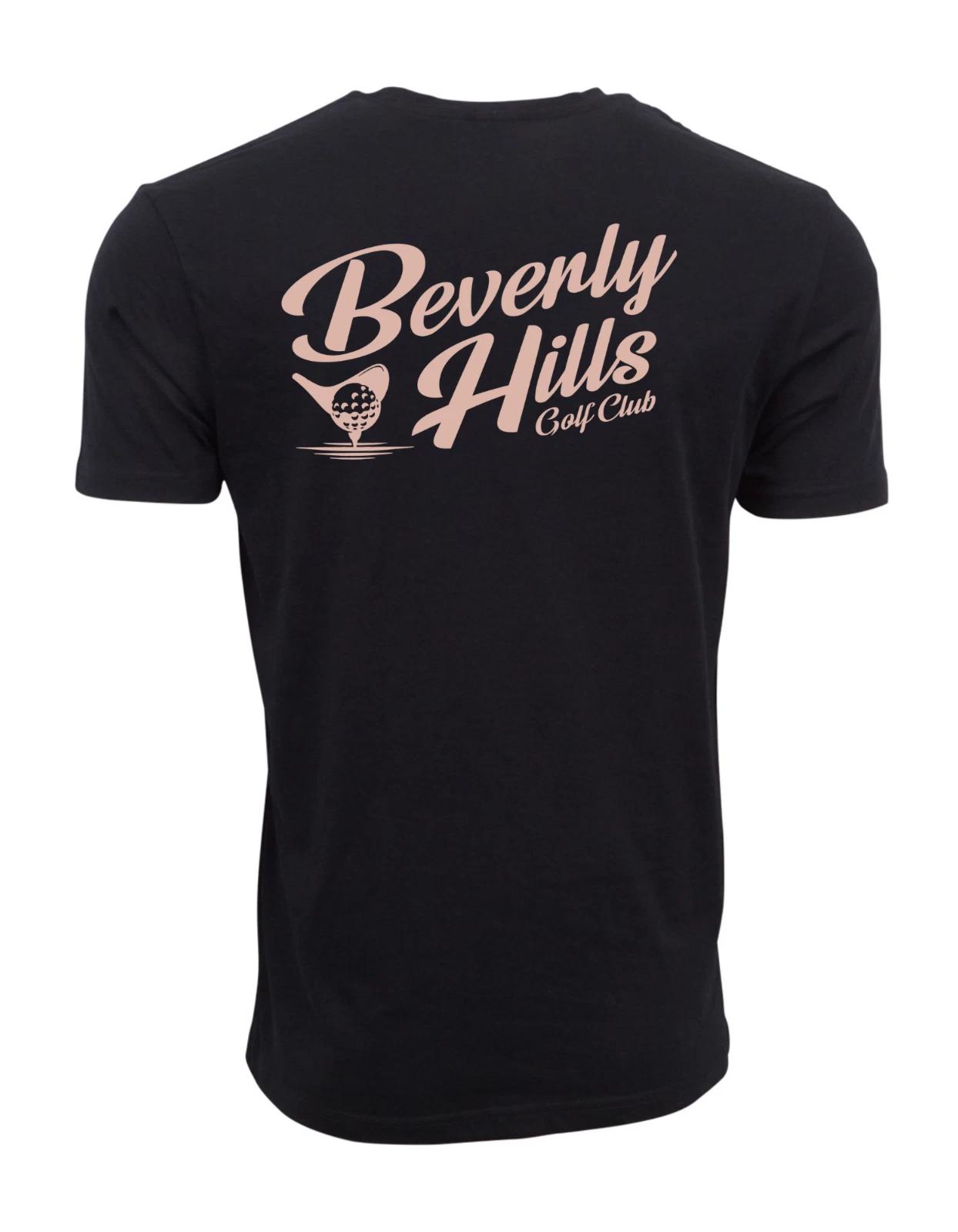 Unisex Adult Casual Graphic BEVERLY HILLS GOLF CLUB GRAPHIC T-SHIRT... XL