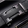 [Quick Hair] Classic H Letter Automatic Buckle Men'S Belt Men'S