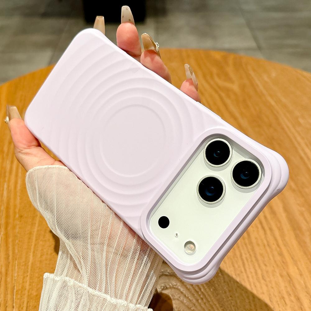 Thicken Corner Genuine Liquid Silicone Magnetic Phone Case for iPhone 17 16 15 14 13 Pro Max Air Magsafe Charging Soft Cover