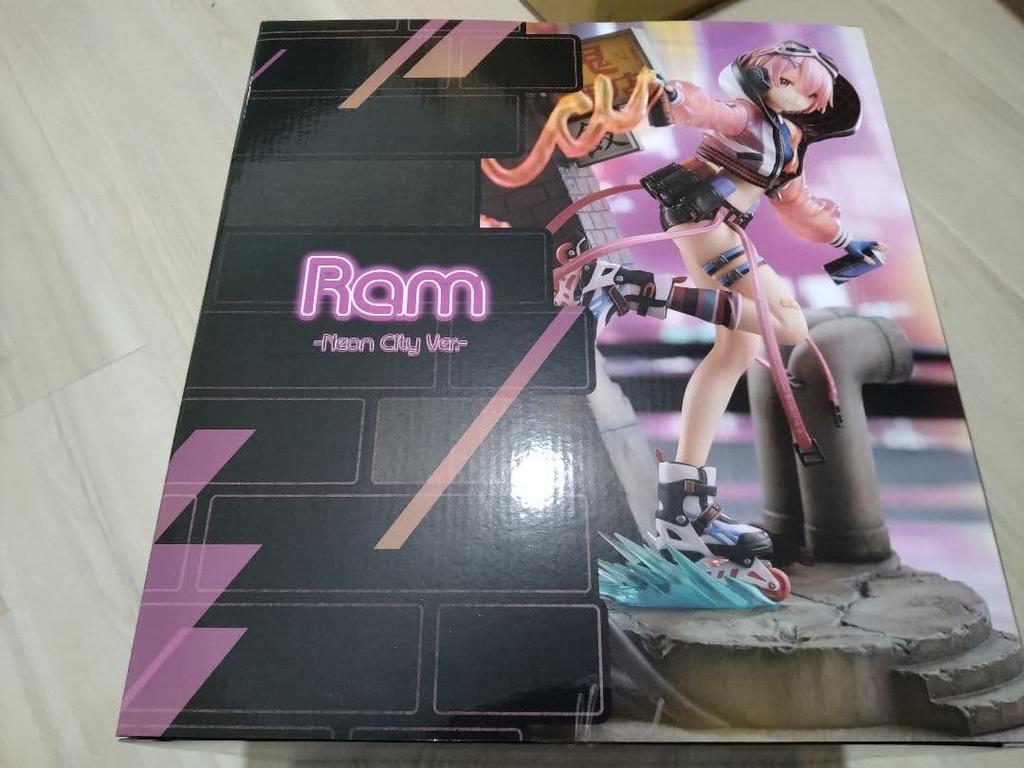 [USED] Re:Zero Ram Neon City Figure Shibuya Scramble