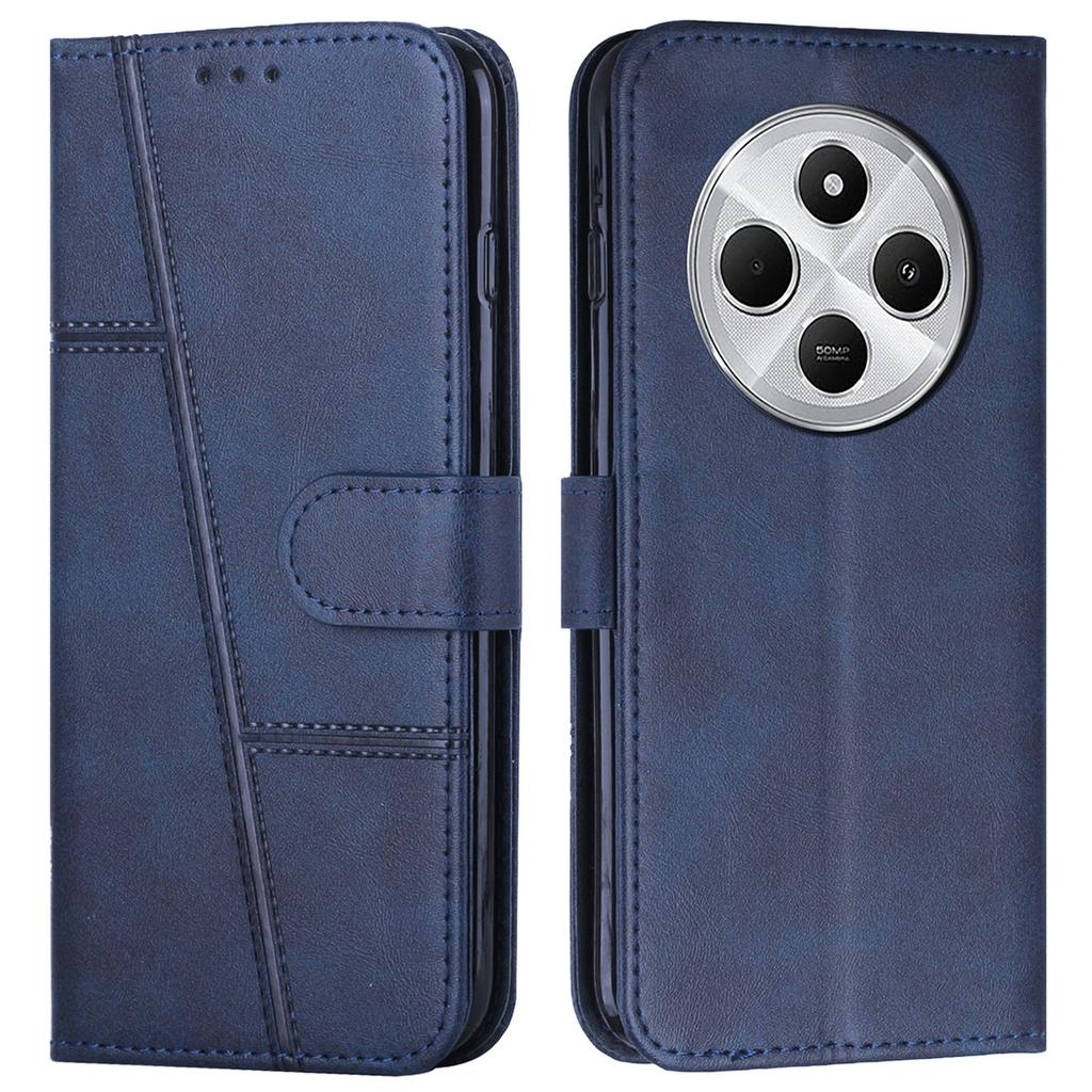 For Xiaomi Poco C75 4G/Redmi 14R 5G/14C 4G Case Stand Flip Protective Leather Phone Cover