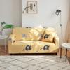 Fabric Simple Sofa Cover Seat Cushion Cover Four-season Elastic All-inclusive Full Set Universal Double Sofa Cover