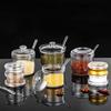 1Pcs Acrylic Spices Bottles S/M/L Powder Storage Can Durable Seasoning Jars