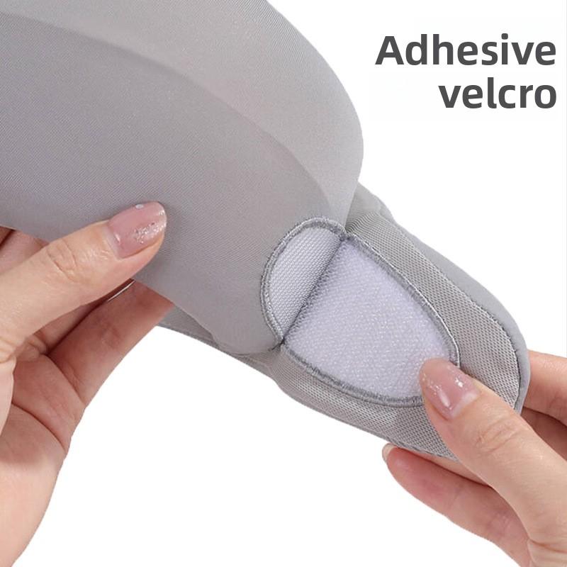 U-shaped Pillow Anti-bow Three-dimensional Neck Cover Neck Tilt Correction Latex Pillow Business Trip Flight High-speed Rail Nap Artifact