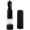 Automatic Electric Pepper and Salt Grinder Battery Operated One Hand Spice Mill with LED Light Adjustable Grind for Kitchen BBQ