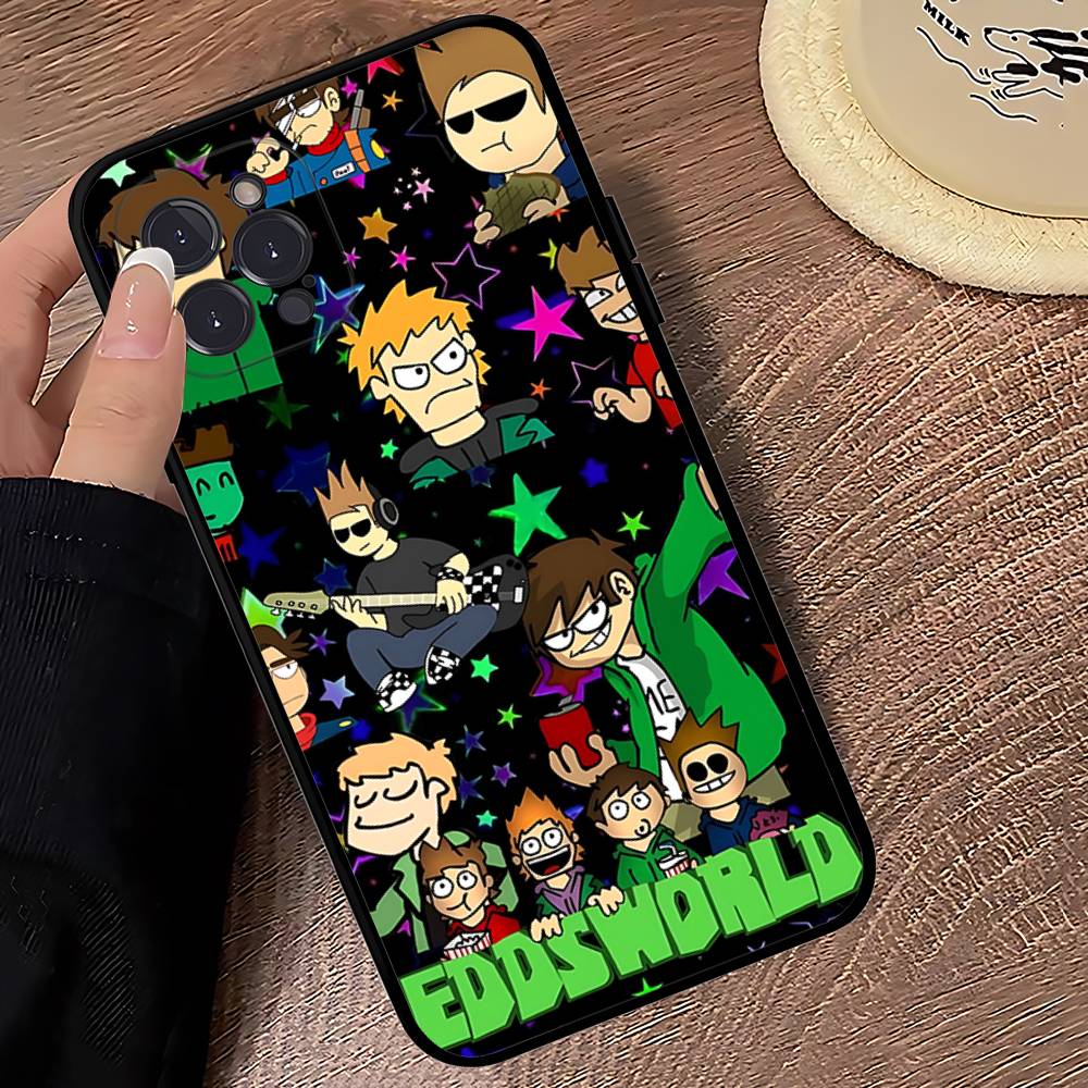 

Cartoon Cute E-Eddsworlds Phone Case For Iphone 17 16 15 16e 14 13 12 11 Pro Max Plus Case Cover Coque iPhone 15