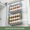 Multi-Layer Handheld Egg Storage Box - Fresh-Keeping, Anti-Fall, Timing Egg Holder, Food Grade