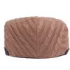 Knitted Beret Men and Women Winter Forward Cap Simple Duck Tongue Cap Middle-aged Duck Tongue Hat Hat