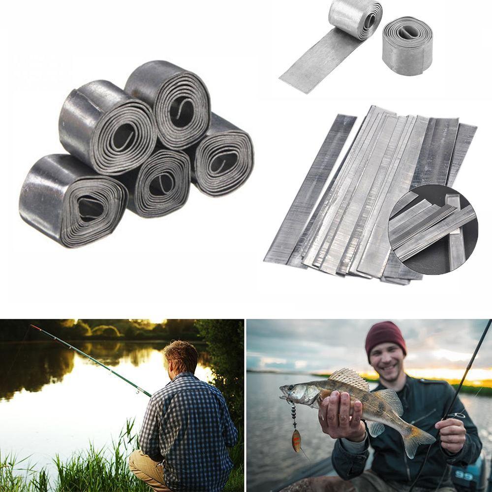 

Soft Flexible Fishing Accessories Fishing Supplies Lead Sinker Tin Roll Lead Sheet Strip 2