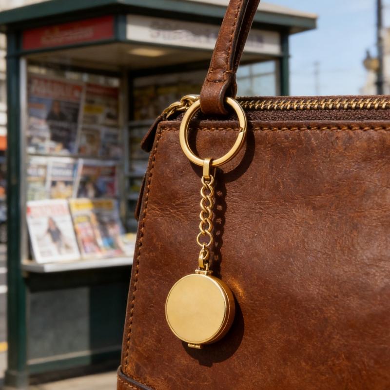 Stylish Cosmetic Holder Keychain For Easy Carry And Organization Makeup Keyring Fashionable Key Chain Pendant
