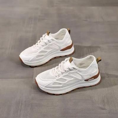 New Women's Casual Sneakers -Not Tired Feet Outdoor Travel Breathable Comfortable Fashion Anti-slip Shock-absorbing Dad Shoes