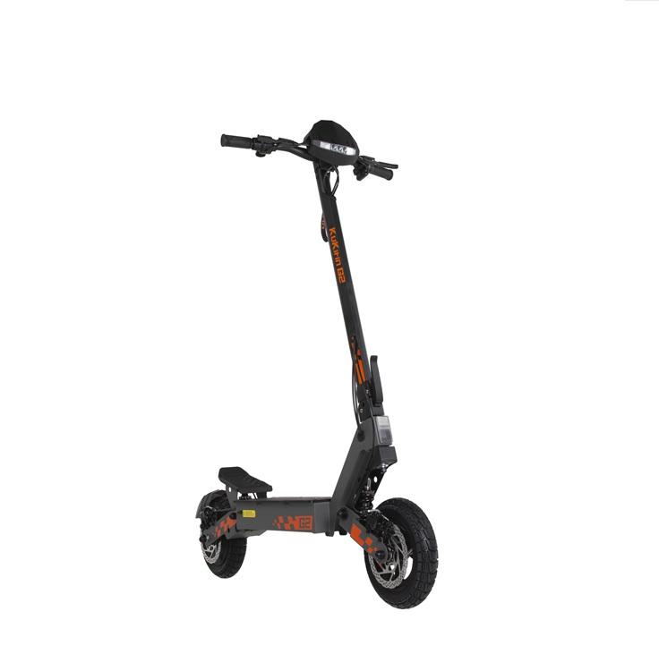 Kukirin G2 800 W 48 V 15 Ah Elektroroller, Höchstgeschwindigkeit 45–50 km/h, 10 Zoll Offroad-Reifen, LCD-Display, Reichweite 55–60 km, faltbarer E-Scooter – KEINE ABE.