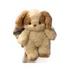 Bib Rabbit Dog Plush Toy Kids Gift For Sleeping Comfort Realistic Animal Decor