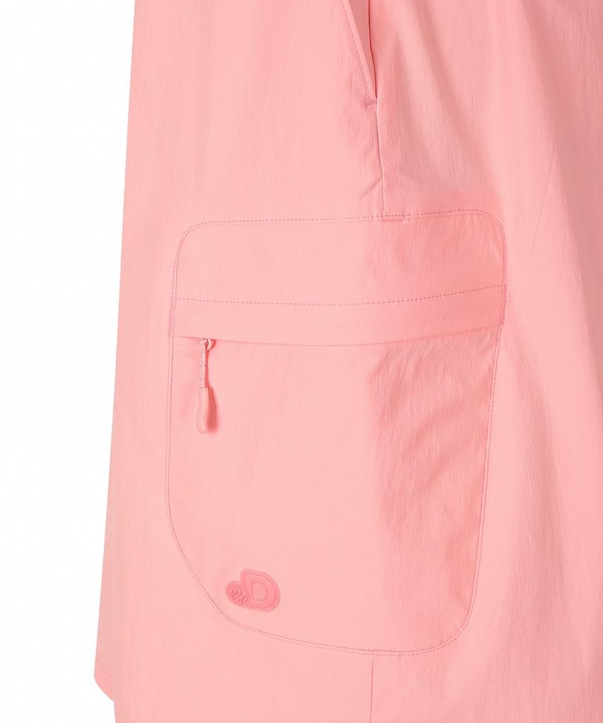 DISCOVERY EXPEDITION Freshvent Women'S Bermuda Cargo Skirt (L/Coral)