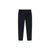 Anta Champion All-Weather Series Solid Color Mid-Waist Straight Casual Pants Men bottoms Basic-Black 152340319-2
