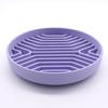 Silicone Anti-Knockover Slow Feed Pet Bowl for Dogs and Cats