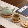 Wooden Lotus Root Coasters
