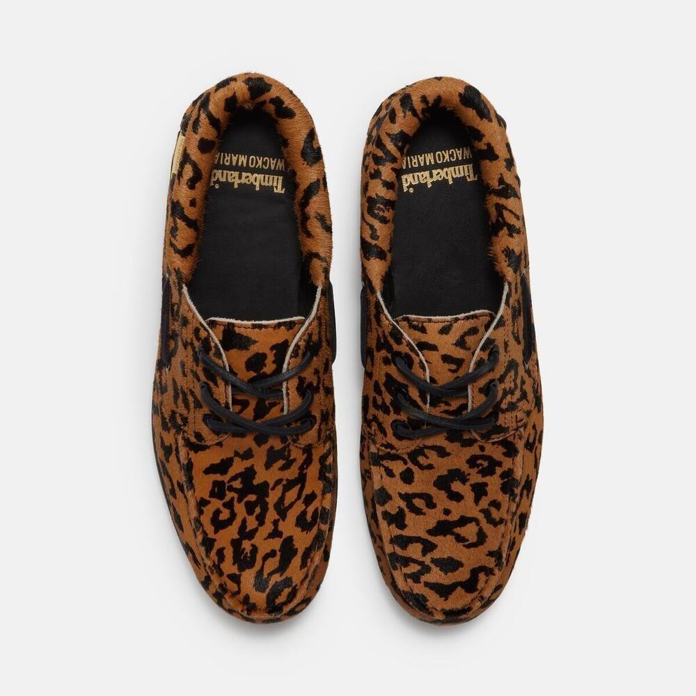 TB0A44YFAHC WACKO MARIA Timberland 3 Eye Classic Lug Leopard (Men's)
