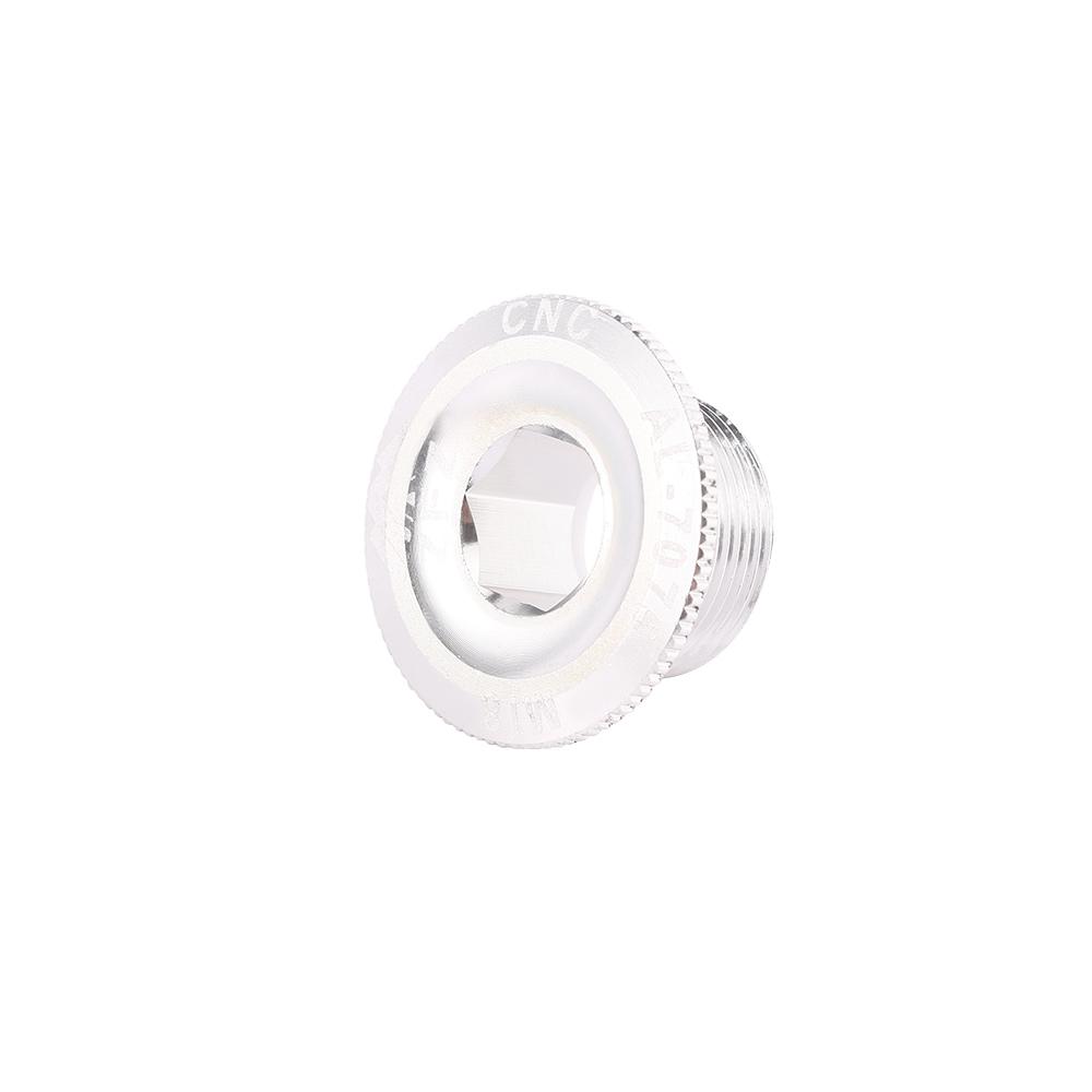 CNC Bicycle Parts Aluminum Alloy Axis Screw Crank Arm Fixing Bolt Crank Cover Crank Bolt Cover Cap Bike Bottom Bracket Bolt