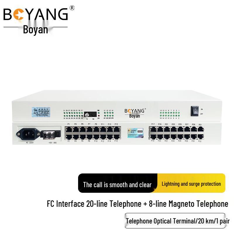 BOYANG Integrated Services Fiber Optic Multiplexer