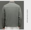 2024 Spring Men's Lapel Long Sleeve Casual Soft Jacket