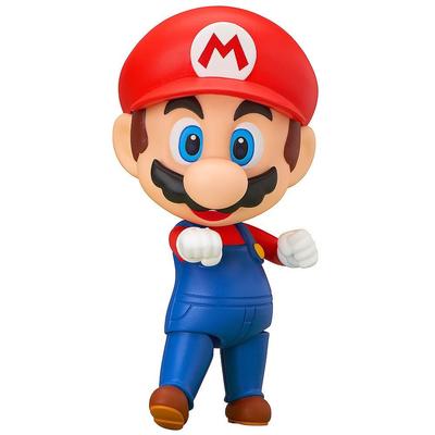 Good Smile Company Nendoroid Super Mario Mario Non-scale Plastic Painted Movable Figure Third Resale