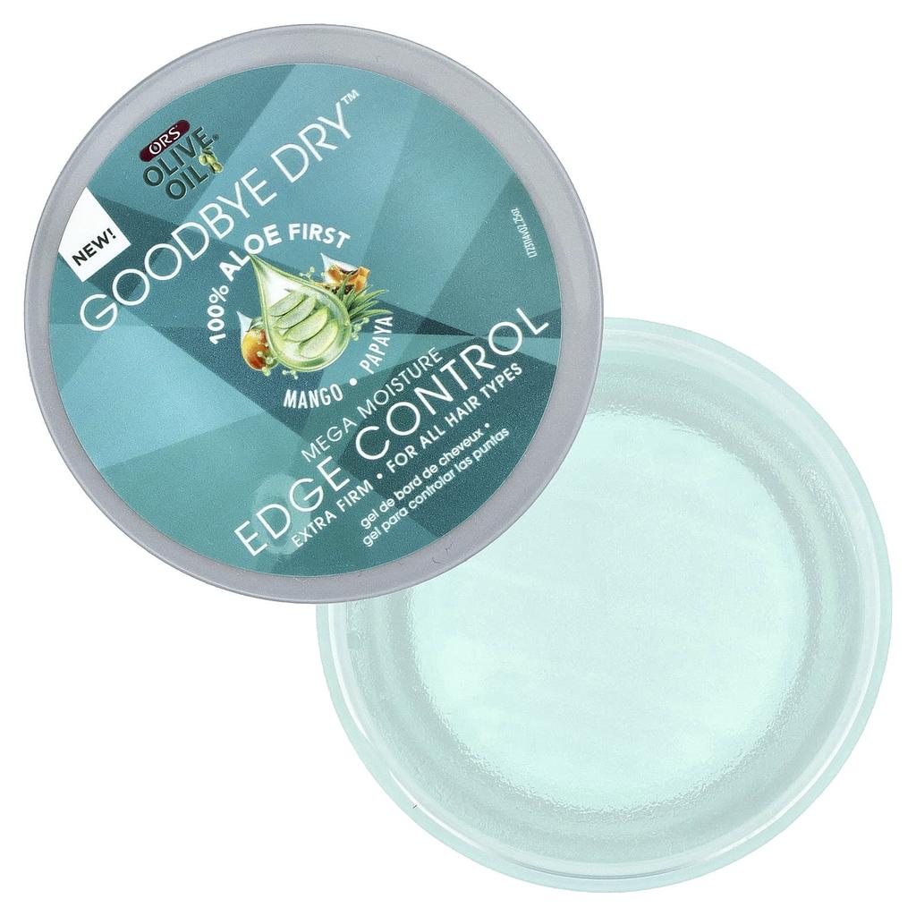 ORS, Olive Oil®, Goodbye Dry™, Edge Control, Extra Perm, For All Hair Types, 64g (2.25oz)