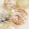 25 Pcs 2.36 Inch Christmas Ball Ornaments Glitter Sequin Plastic Ball Christmas Tree Hanging Decorations for Indoor Outdoor Holiday Decor