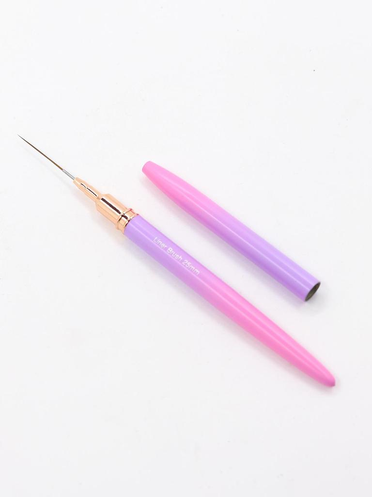 Japanese Pink Gradient Nail Art Striping Brush for Drawing & Flower Painting
