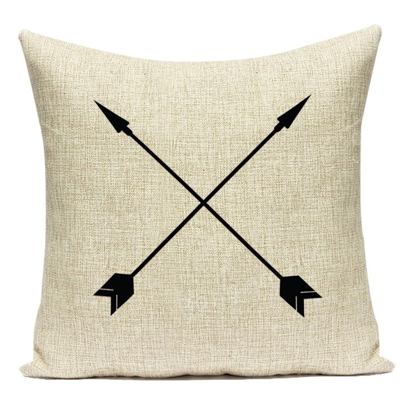 Geometry Animal Plants Cushion Cover Decorative Sofa Seat Home Office Decor Pillow Covers Bear Bird Pattern Throw Pillow Cases