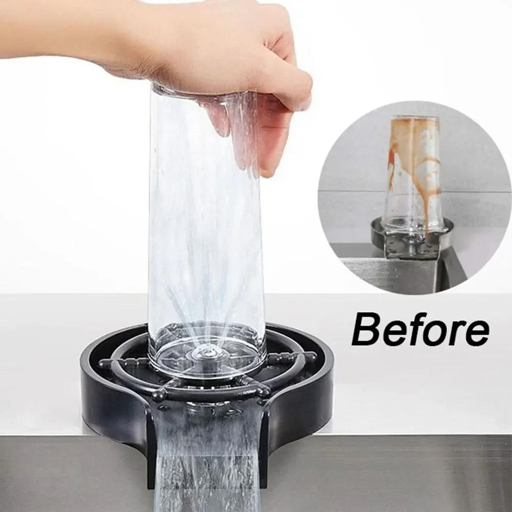 Fully Automatic Cup Washer Vacuum Flasks In Sink Stanleys Cup Accessories Home Household Water Bottle High Pressure Coffee Bar