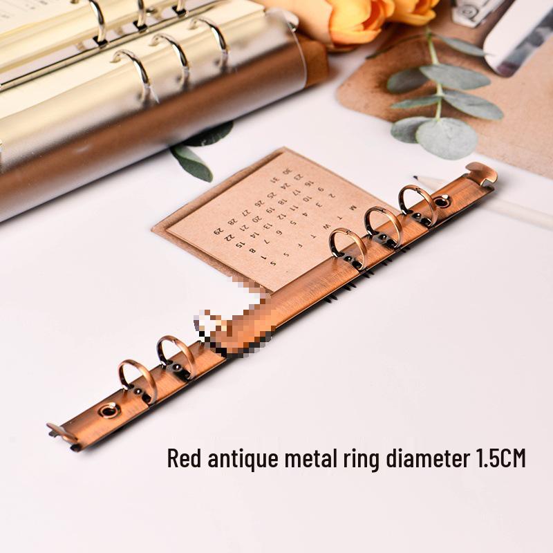 A5 Metal Binder with Removable Rings for Students and Office Use