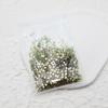 1440 Nail Art Flat Bottom Diamond Sparkle Coated Small Round Diamond Ab Symphony Gold Bottom Nail Decorative Diamond Accessories