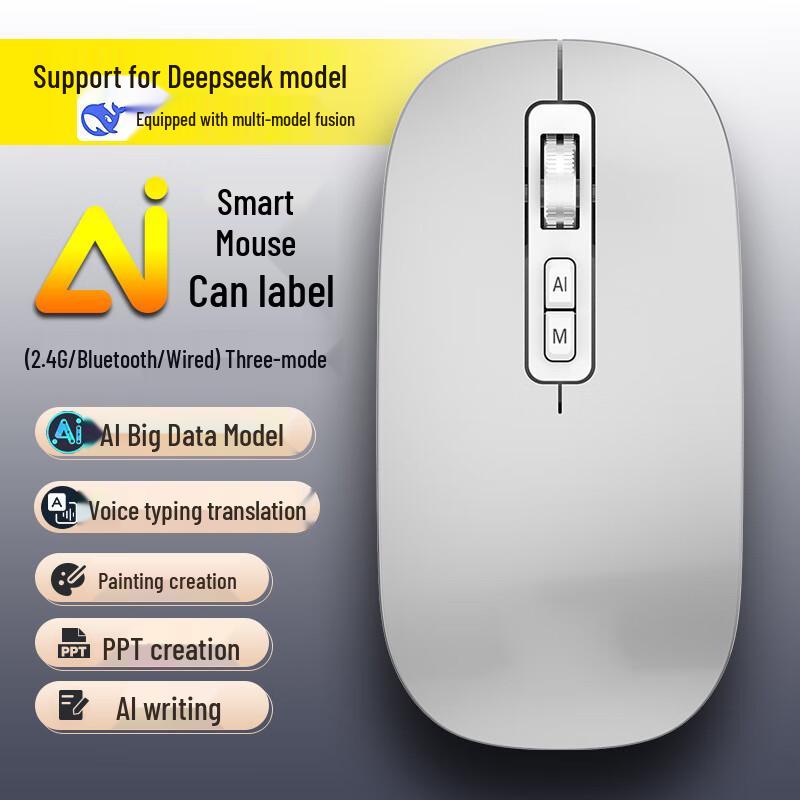Zero-point AI Smart 5-Button Dual-Mode Mouse V11