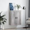 VidaXL Armoire murale sonoma gris 69,5x34x90 cm bois d'ingénierie 830402