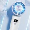 Portable High-Speed Handheld & Desktop USB Charging Fan with Digital Display and Long Battery Life