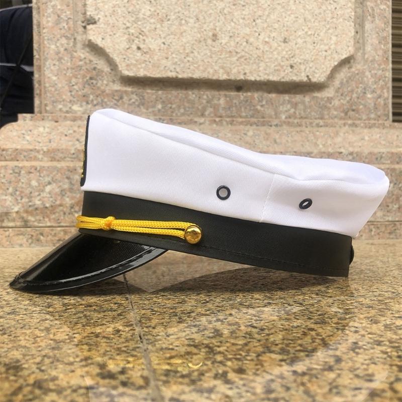 Sailors Captain Hat for Stage Sailors Party Cosplay Costume Masquerades Captain Hat for Halloween Party