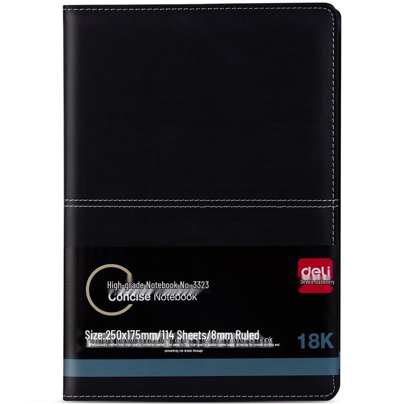 Deli Business Leather Notebook