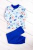 Boys’ Pajama Set – Brushed Knit, Warm & Soft for Cold Nights, Demi-season, 6076-024-4-1 HC