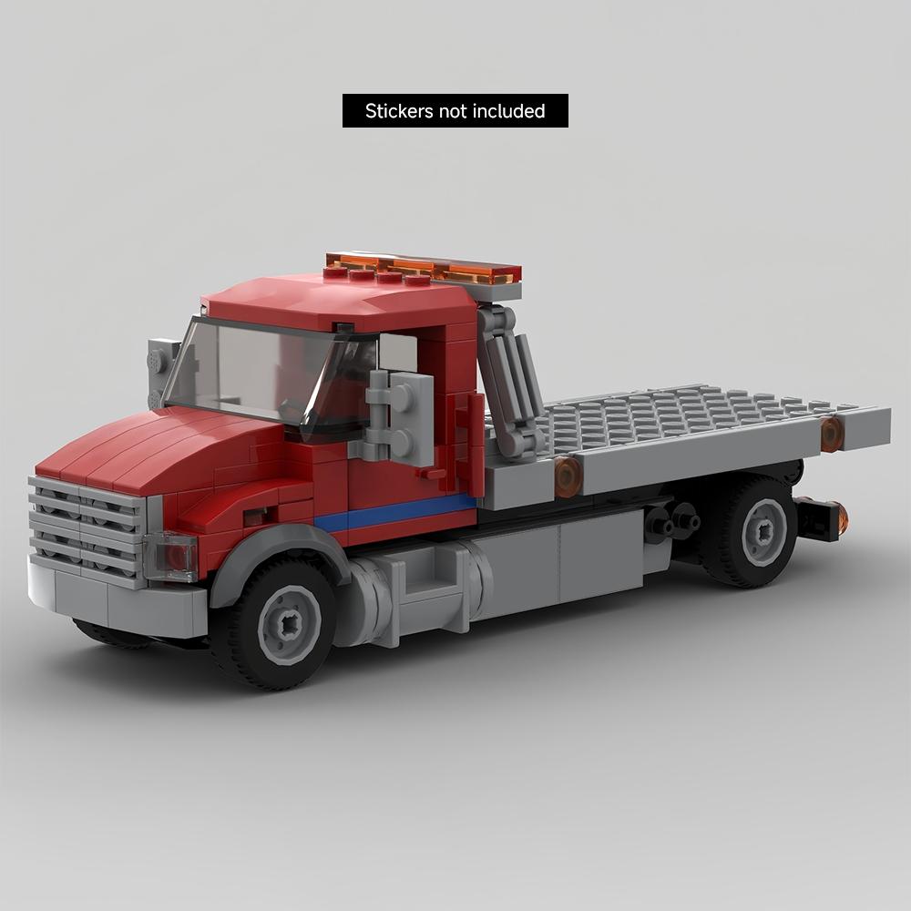 New MOC City Sanitation Service Vehicle Model Building Blocks DIY Modular Transport Vehicle Assembly Children s Toy Boy Gift Set PDF Guide by Email