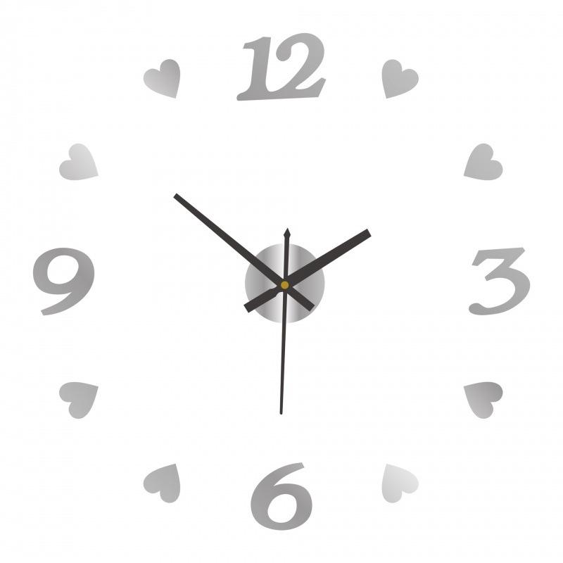 

Настенные часы без сверления, Креативные цифровые часы, Акриловые современные минималистичные настенные часы для гостиной, Декоративные настенные часы-наклейка для кабинета luminous