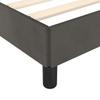 Vidaxl Bed Frame Without Mattress, Dark Gray, 160X200 Cm, Velvet