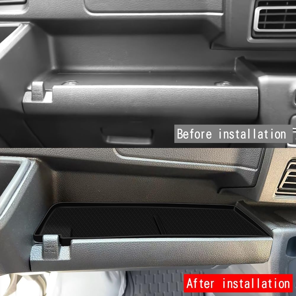 Daihatsu Atrai S700V S710V Passenger Side Tray Storage Box Instrument Panel Tray Mat Rubber Mat Custom Interior Parts Design Accessories