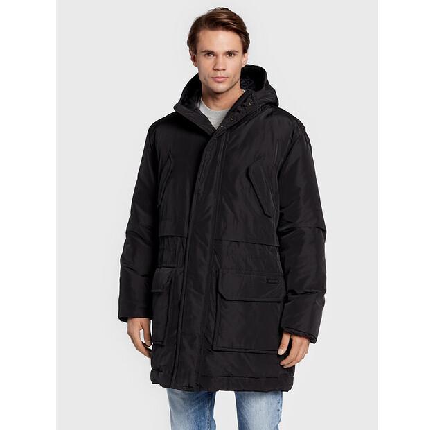 Winter Jacket Trussardi 52S00745, Black, Standard Fit