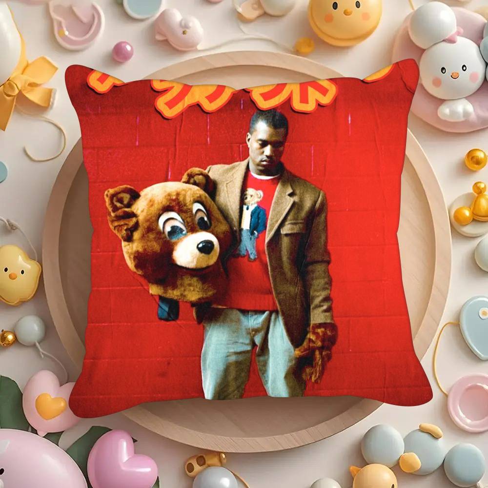 Singer Funny K-KanyES W-Wests  Pillowcases cushion covers living room sofas home decor gifts